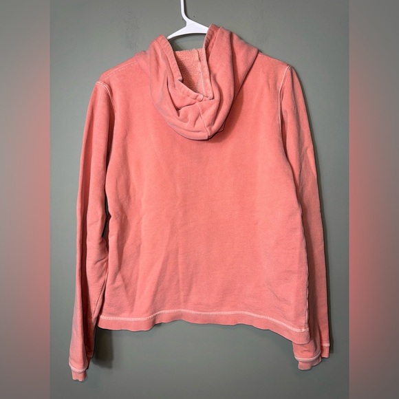 Life Is Good Women’s Full Zip Hooded Sweatshirt Size Medium Orange - Picture 4 of 4